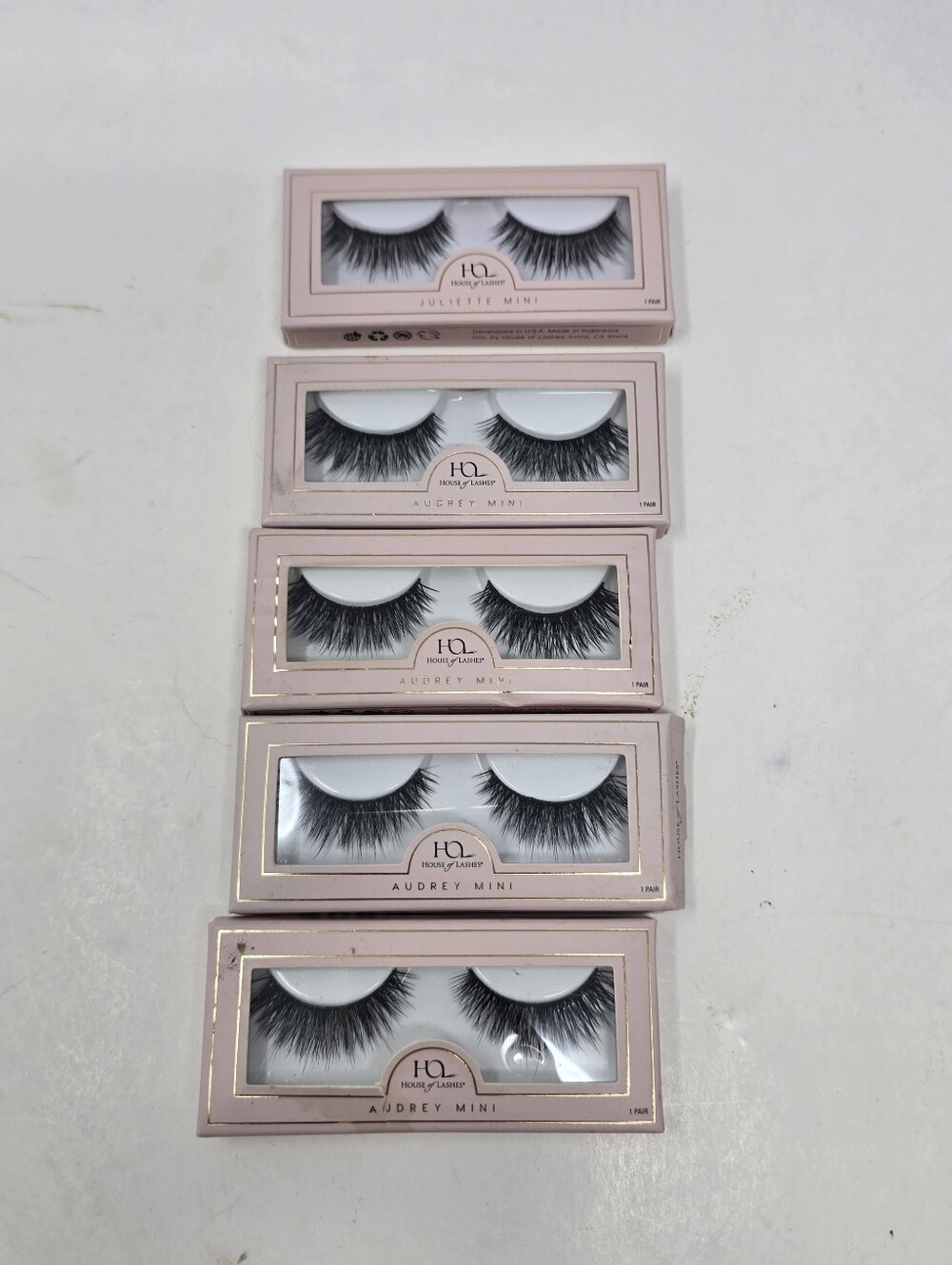 House of Lashes 4 Audrey - 1 Juilette Mini False Eyelashes Reusable